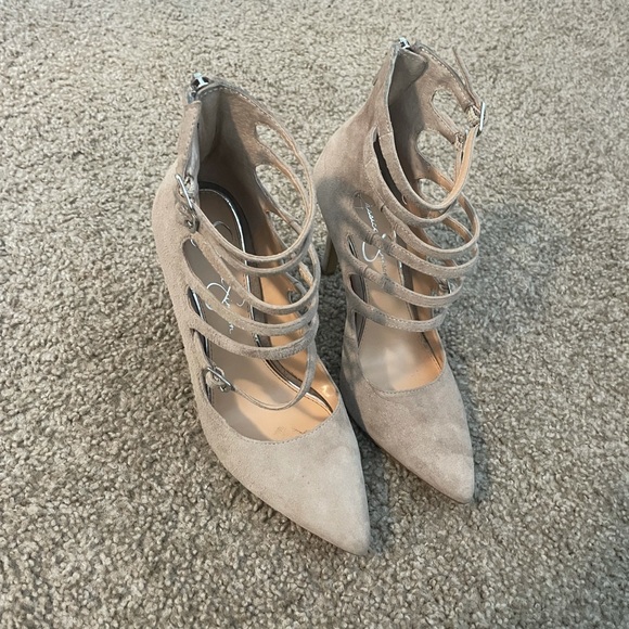 Jessica Simpson Nude Cyndee Heel - Picture 7 of 7